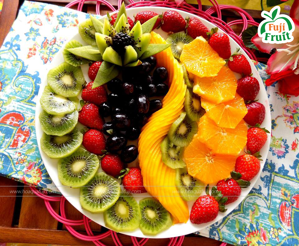 Trang trí đĩa trái cây tráng miệng, chuyện nhỏ! | Hệ thống hoa quả ...