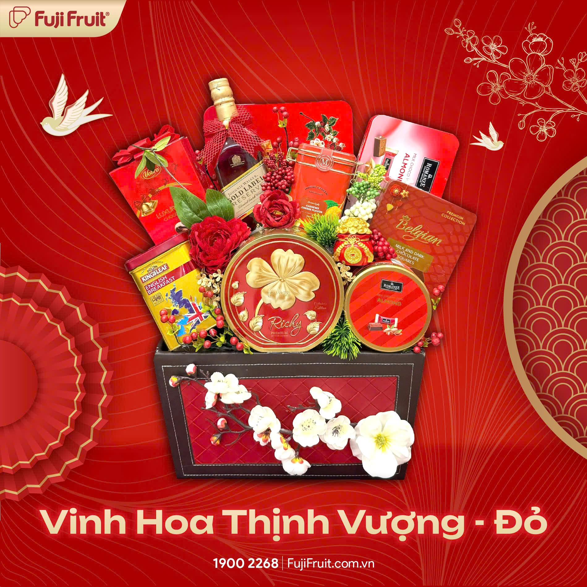 Vinh Hoa Thịnh Vượng – Đỏ