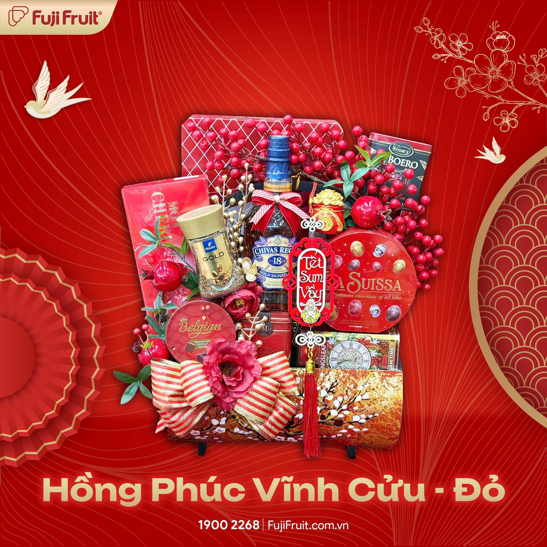 Phú Quý Viên Mãn – Đỏ