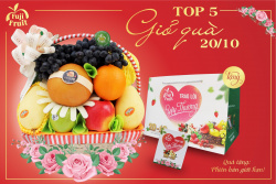 GIỎ QUẢ FUJI - TRAO LỜI YÊU THƯƠNG 20/10