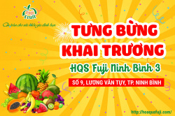 THƯ MỜI: KHAI TRƯƠNG HQS NINH BÌNH 3
