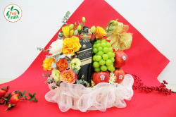 Giỏ hoa quả biếu Tết: Sự lựa chọn tinh tế