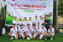 Giao hữu bóng đá giữa Công ty CP xuất nhập khẩu Fuji và Công ty CP phần mềm 365