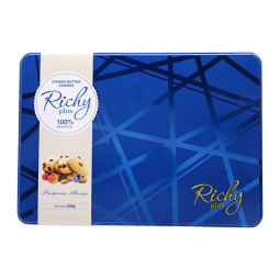 Bánh richy hộp sắt