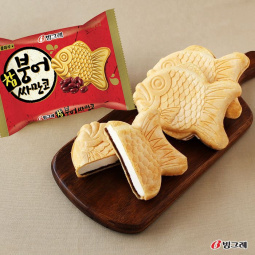 Kem bánh Lotte vị đậu đỏ