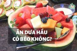 Ăn dưa hấu nhiều có béo không ?
