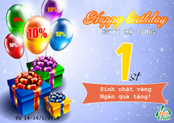 Tưng bừng kỉ niệm sinh nhật Fuji Hà Đông tròn 1 tuổi