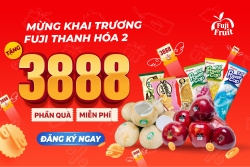 KHAI TRƯƠNG CHI NHÁNH THỨ 38 - TẶNG 3888 PHẦN QUÀ MIỄN PHÍ